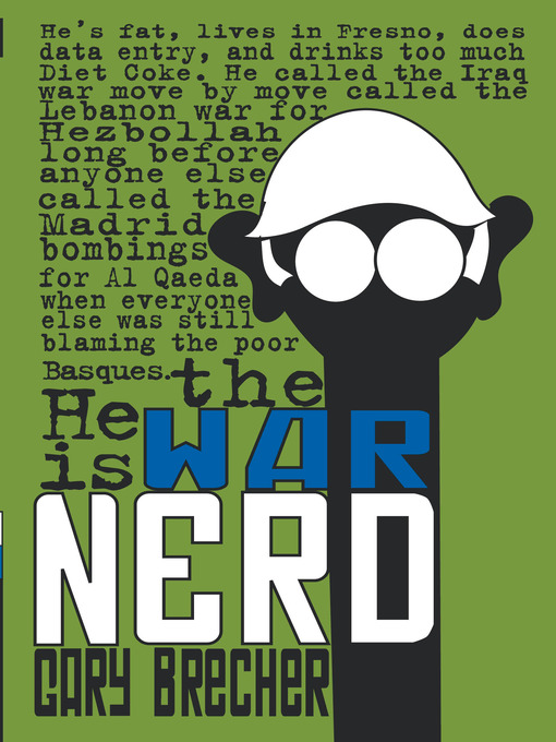 Title details for War Nerd by Gary Brecher - Wait list